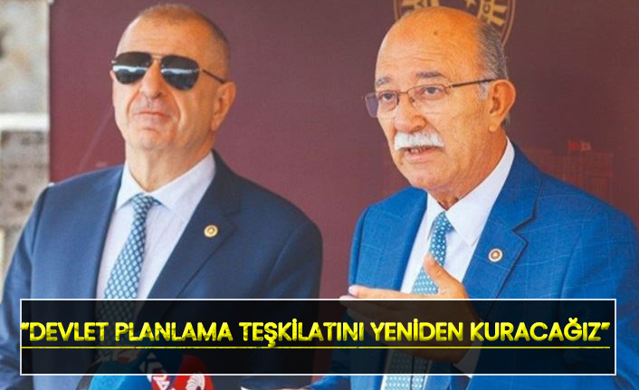 Ümit Özdağ'dan Devlet Planlama Teşkilatı çıkışı