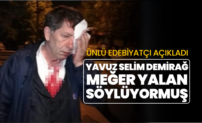 Yavuz Selim Demirağ, meğer yalan söylüyormuş
