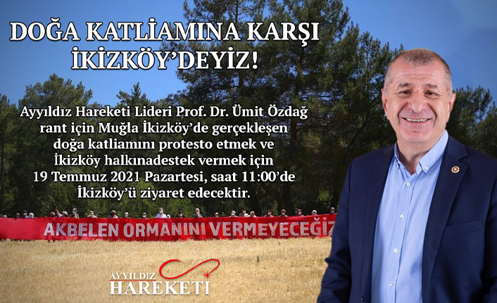 Ümit Özdağ eylem yapacak