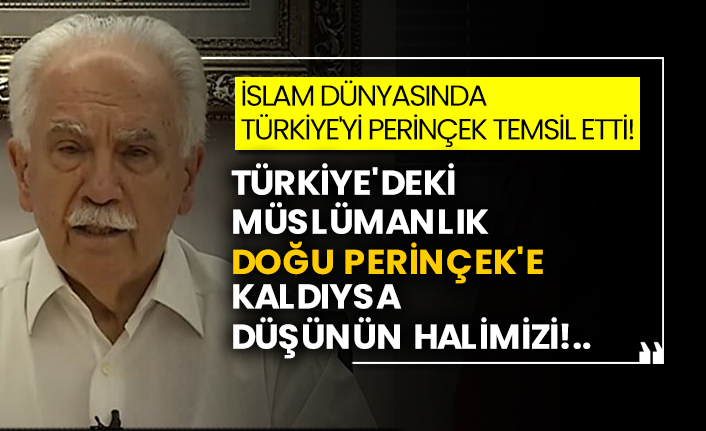 İslam dünyasında Türkiye'yi Perinçek temsil etti!