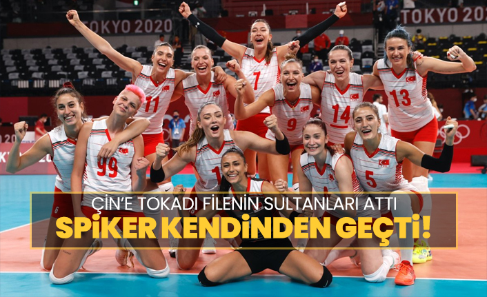 Çin’e tokadı Filenin Sultanları attı, spiker kendinden geçti!