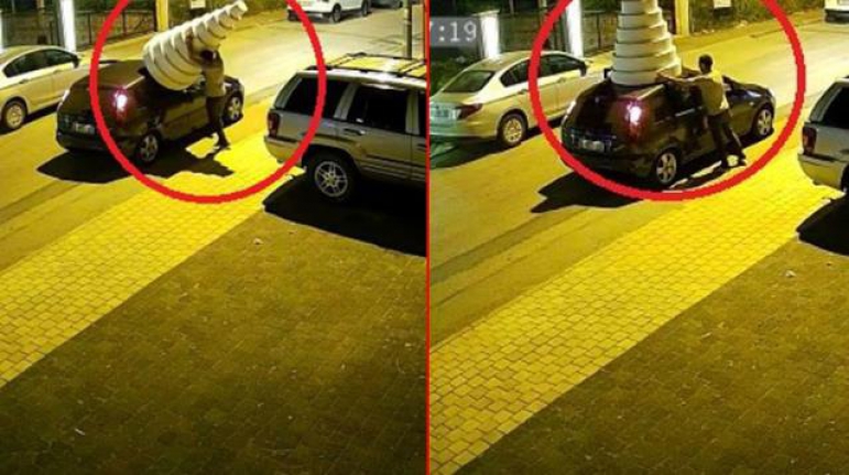 Dükkan sahibini bile şaşırtan hırsızlık!