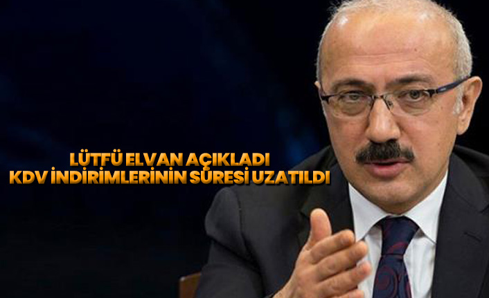 Hazine ve Maliye Bakanı Lütfü Elvan'dan esnafa müjde!