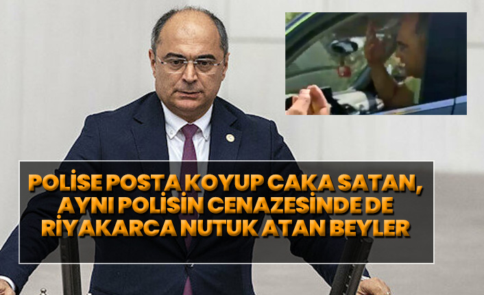 Trafik polisinin kimlik sormasına sinirlenen CHP İstanbul milletvekili Turan Aydoğan'dan hadsizlik