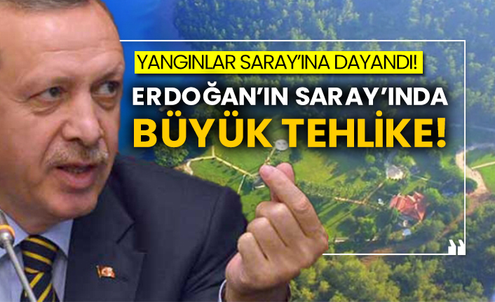 Erdoğan’ın Saray’ında büyük tehlike!
