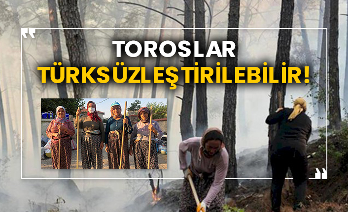 Toroslar Türksüzleştirilebilir!