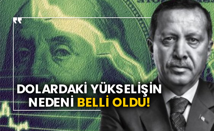 Dolardaki yükselişin nedeni belli oldu!