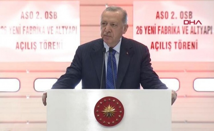 Erdoğan: İşsizlik düştü, Türkiye şahlanıyor