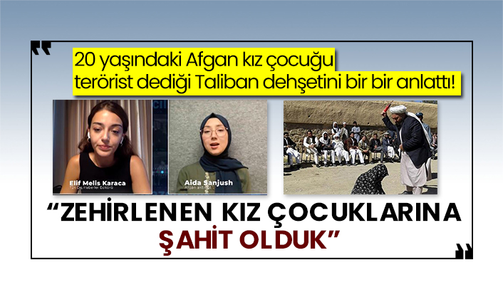 20 yaşındaki Afgan kız çocuğu terörist dediği Taliban dehşetini bir bir anlattı! “Zehirlenen kız çocuklarına şahit olduk”