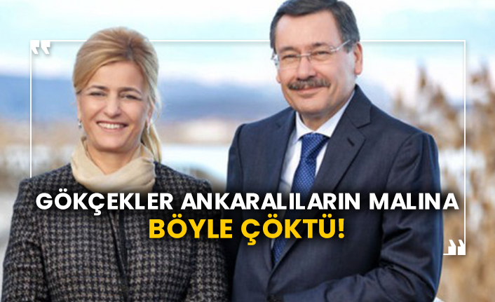 Gökçekler Ankaralıların malına böyle çöktü!