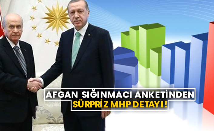 Afgan sığınmacı anketinden sürpriz MHP detayı!