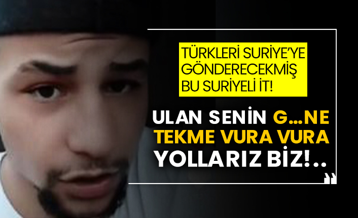 Tiktok'ta yayın yapan Suriye uyruklu bir şahsın sözlerine tepkiler çığ gibi...