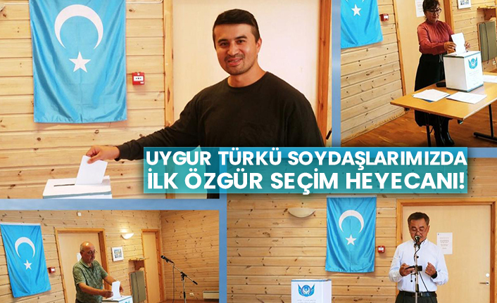 Uygur Türkü soydaşlarımızda ilk özgür seçim heyecanı!