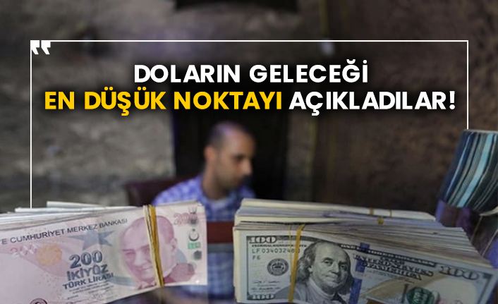 Doların geleceği en düşük noktayı açıkladılar!