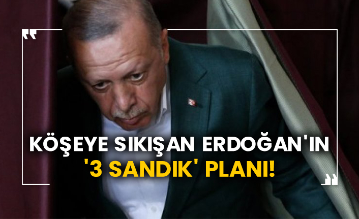 Köşeye sıkışan Erdoğan'ın '3 sandık' planı!