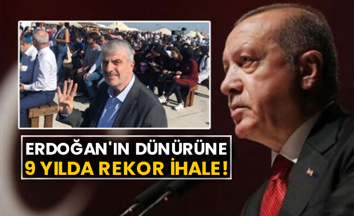 Erdoğan'ın dünürüne 9 yılda rekor ihale!