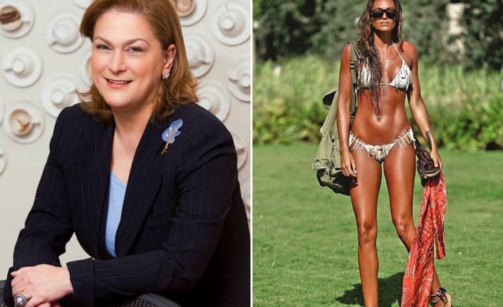 Güler Sabancı ile aşk yaşayan Eda Taşpınar'dan sahilde yürek hoplatan poz!