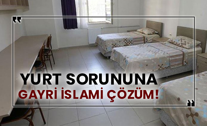 Yurt sorununa gayri İslami çözüm!
