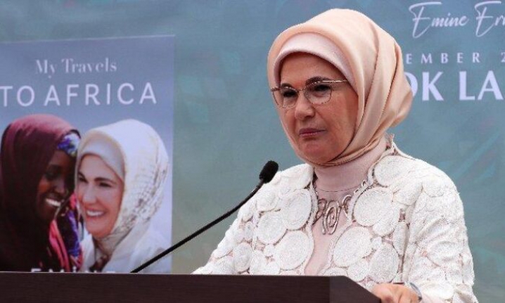 Emine Erdoğan, ilk kitabının tanıtımını New York’ta yaptı
