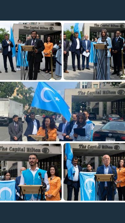Doğu Türkistan için Hilton'a karşı küresel boykot çağrısı