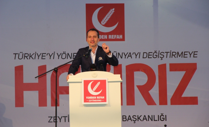 Yeniden Refah Genel Başkanı Fatih Erbakan: "Gelir gelmez ilk yılımızda işçiye, emekliye, memura yüzde 70 zam yapacağız"