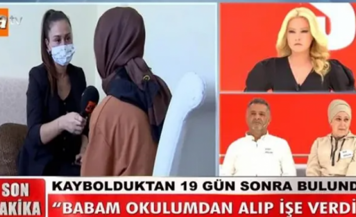 19 gündür kayıp olan kızı Müge Anlı buldu