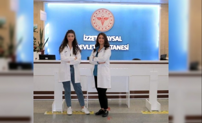 Doktor anne-kız korona servisinde!