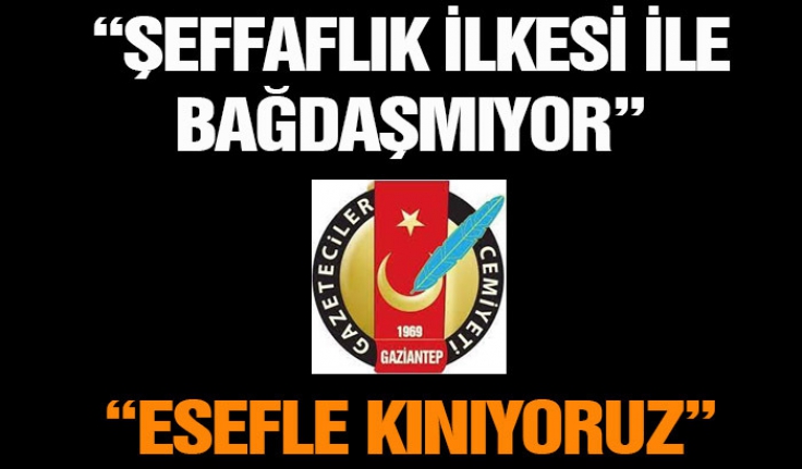 Basının engellenmesine GGC’den sert kınama