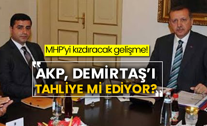 MHP’yi kızdıracak gelişme! AKP, Selahattin Demirtaş’ı tahliye mi ediyor?