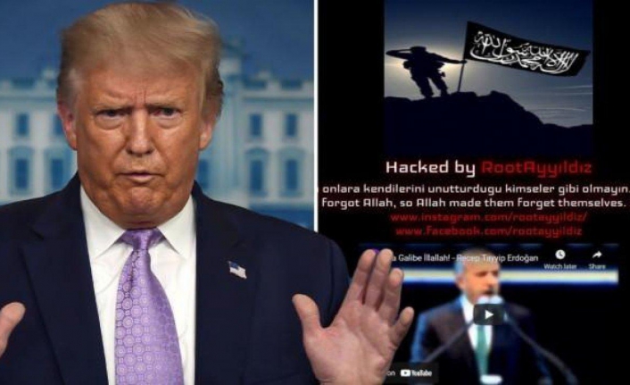 Trump'ın sitesine Türk hacker şoku!