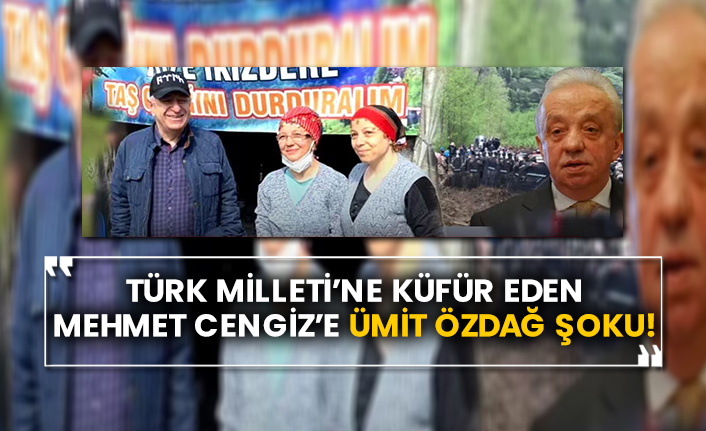 Türk Milleti’ne küfür eden Mehmet Cengiz’e Ümit Özdağ şoku!