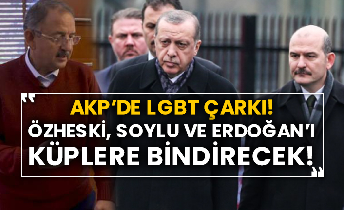 AKP’de LGBT çarkı! Mehmet Özheski, Soylu ve Erdoğan’ı küplere bindirecek!
