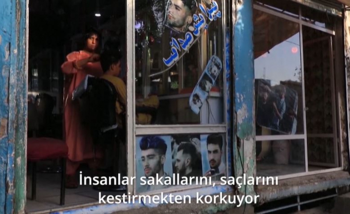 Sakal kesmenin yasaklandığı Afganistan'da berber olmak