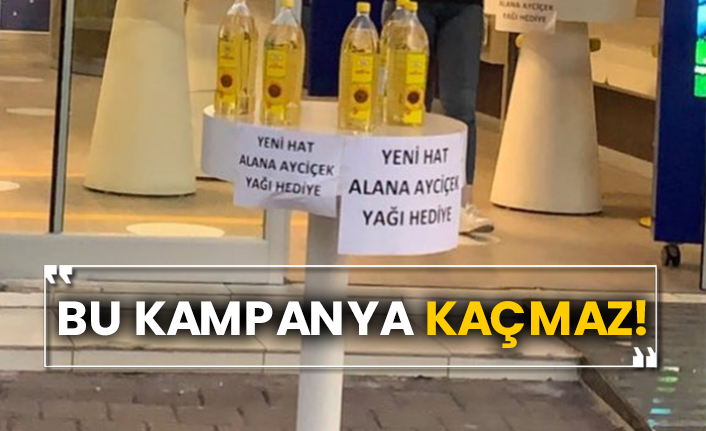 Ayçiçek yağında bu kampanya kaçmaz!