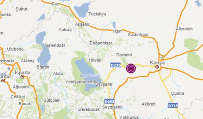 Konya'da deprem!