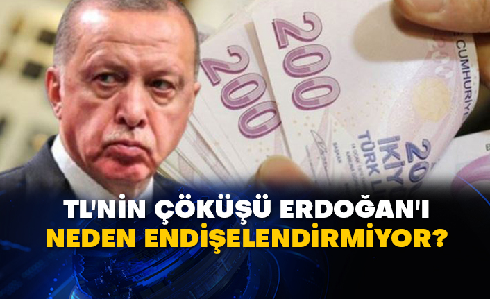 TL'nin çöküşü Erdoğan'ı neden endişelendirmiyor?