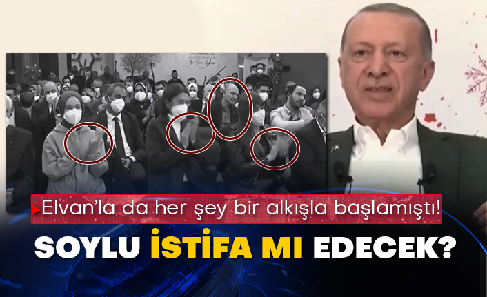 Elvan’la da her şey bir alkışla başlamıştı! Süleyman Soylu istifa mı edecek?