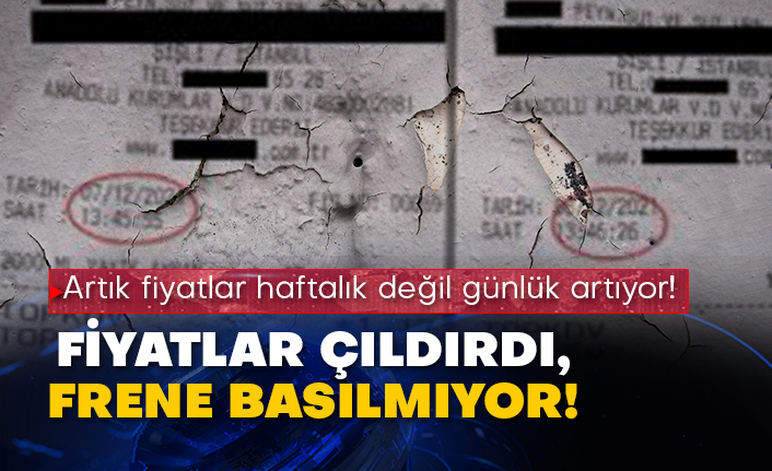Artık fiyatlar haftalık değil günlük artıyor! Fiyatlar çıldırdı, frene basılmıyor!