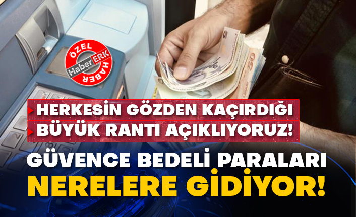 Herkesin gözden kaçırdığı büyük rantı açıklıyoruz! Güvence bedeli paraları nerelere gidiyor!