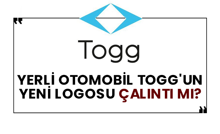 Yerli otomobil Togg'un yeni logosu çalıntı mı?