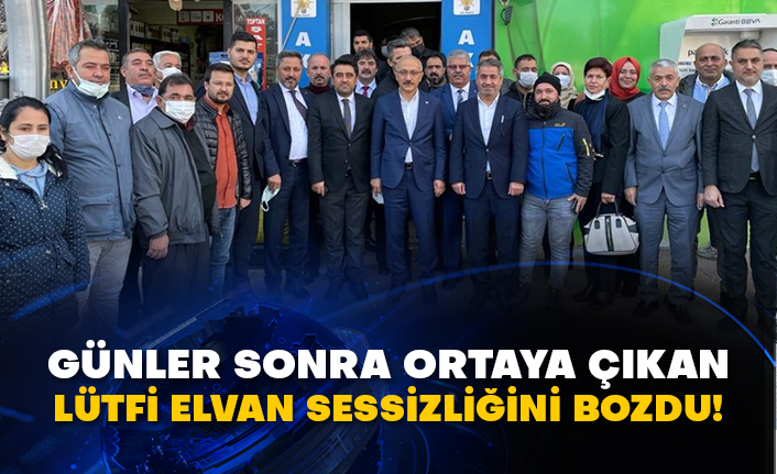 Günler sonra ortaya çıkan Lütfi Elvan sessizliğini bozdu!
