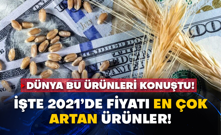 Dünya bu ürünleri konuştu! İşte 2021’de fiyatı en çok artan ürünler!