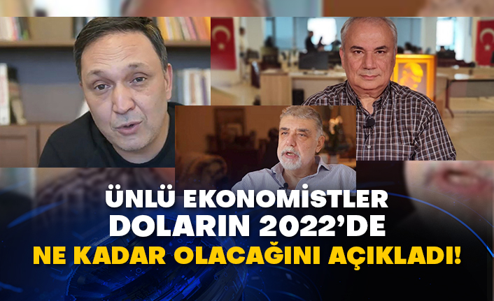 Ünlü ekonomistler Remzi Özdemir, Atilla Yeşilada ve Selçuk Geçer doların 2022’de ne kadar olacağını açıkladı!