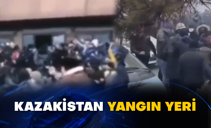 Kazakistan yangın yeri