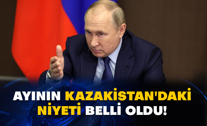 Ayının Kazakistan'daki niyeti belli oldu!
