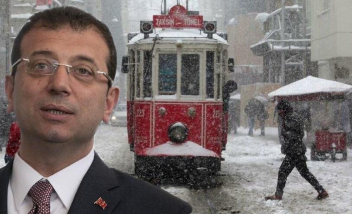 İmamoğlu'ndan vatandaşa yağış uyarısı