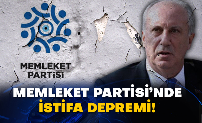 Memleket Partisi’nde istifa depremi!