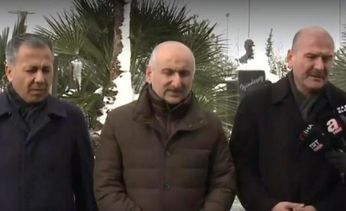 Soylu ve Karaismailoğlu'ndan İstanbul açıklaması