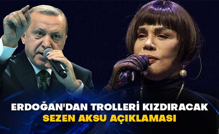 Erdoğan'dan trolleri kızdıracak Sezen Aksu açıklaması
