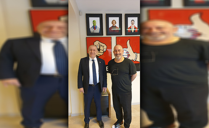 Zafer Partisi Lideri Ümit Özdağ'la Cem Yılmaz buluştu!